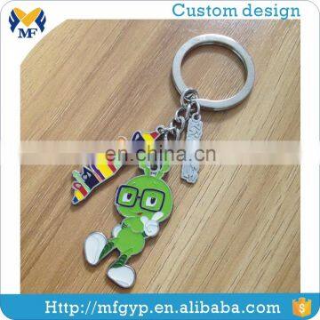 Top Sales Custom Logo Hard Enamel Keychain photo-3