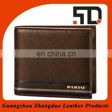 New Popular Custom Design Man Leather Wallet Manufacture