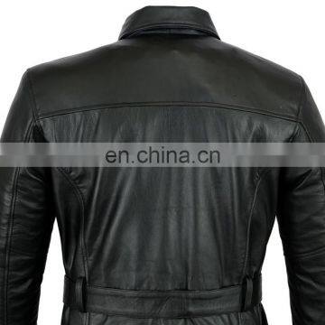 Top Quality Genuine Cow Hide Super Soft Leather Motorcycle Jacket photo-5