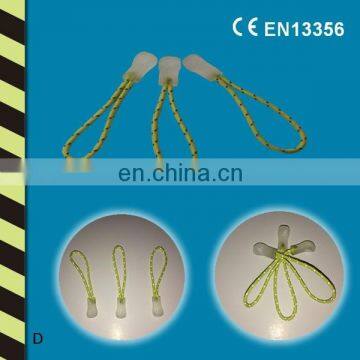 High Quality Reflective Zipper Head and Zipper Puller