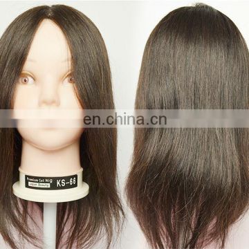 Queen beauty human hair training head