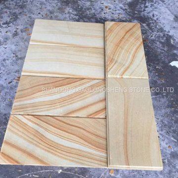 Yellow rainbow Sandstone, Yellow Landscaping Sandstone,yellow  Teak Wood Sanstone, yellow wooden sandstone