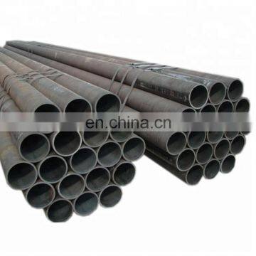 Manufacturer ERW Q345 Q235B ERW Black Round Steel Welded Pipe