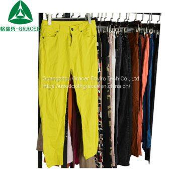 Ladies Cotton Pants Wholesale Pakistan Used Clothing photo-4