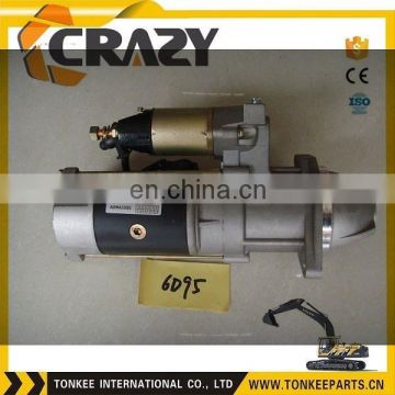 6D95 engine starter/starter motor for PC200-6 600-813-4421