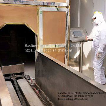 Electric Human Crematory Machine PLC Control