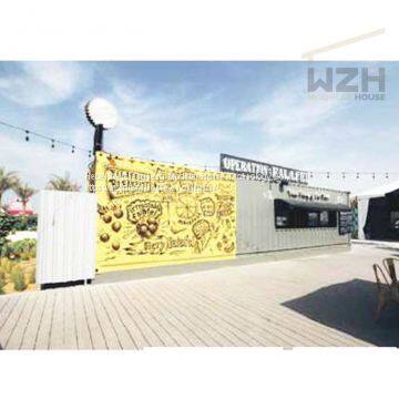 China Supplier Modular Container Restaurant New Shipping Container House Portable Restaurant
