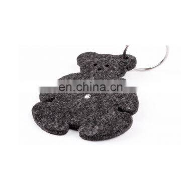 Muti-colors Key Holders Felt With Name photo-3