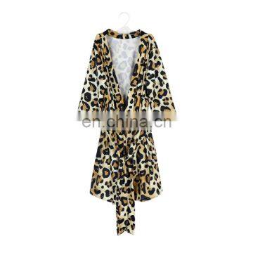 Woman Lady Snake 3/4 Sleeve Robe Bridal Robe Kimono Robe photo-5