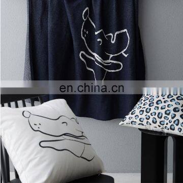 RAWHOUSE Cotton Canvas Cushion Covers Leopard Print Cushions Image photo-6