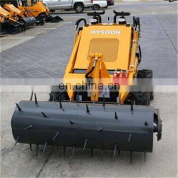 Small front skid steer loader for garden