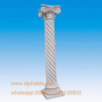 Solid Marble Roman Column for Sale photo-4