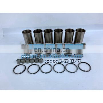 SAA6D170E-3E-8 Cylinder Liner Set With Piston Ring For Mobile Debris Crusher Engine