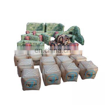 Australia Indoor Inflatable Archery Shooting Brick War Game Bunkers Team Building Equipment Army Paintball Bunker Obstacles Set photo-2