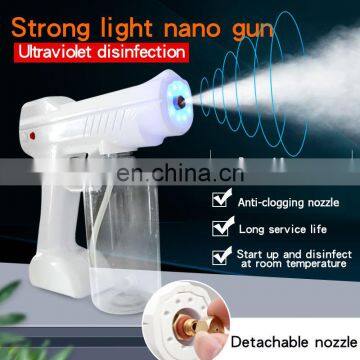 RTS Rechargeable Nano Sanitizante Wireless Automizing Nano Spray Gun Sanitizer for Disinfection Gun photo-7
