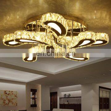 LED Round Crystal Living Room Lights Modern Luxury Ceiling Lighting Network Lighting photo-5