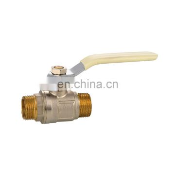 1/2" 3/4" 1" Brass male thread ball valve