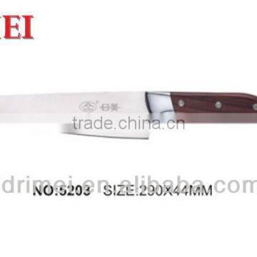 Cutting hot kitchen knife for fruit