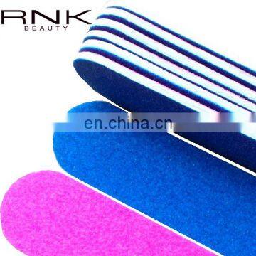 RONIKI Half Moon Shapes Mini Finger File Nail Professional Customized Printed With Logo Manicure Nail File 100/180 photo-6