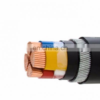 2021 year cable NYRY PVC Insulated Galvanized Steel Wire armored Power Cable NYRY 4x16mm2