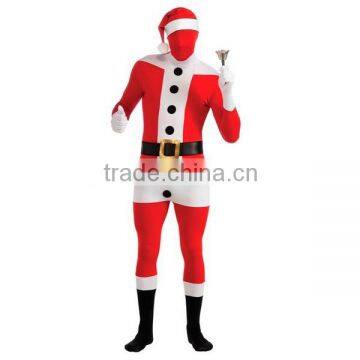 2nd Skin Santa Full Body Stretch Bodysuit Costume HNF013