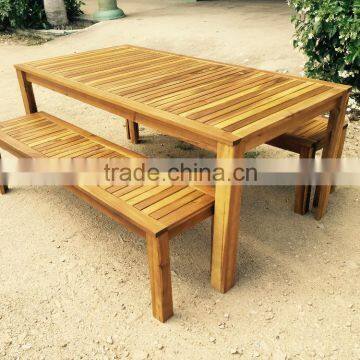 Acacia bench - garden bench - vietnam garden furniture products