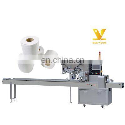 Factory price single toilet roll paper packing machine