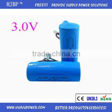CR17450 lithium mangmanese dioxide 3.0V, Alarm Detector