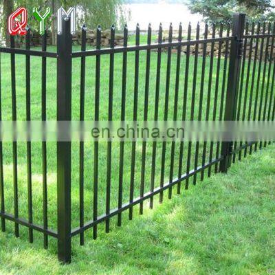 Powder Coating Picket Weld Fence Metal Picket Fence