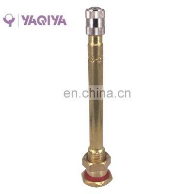 Cover Tire Use Long Stem Tire Valve With Brass Material Anti Leak