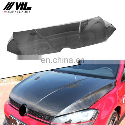 Modify Luxury Carbon Engine hood cover for VW MK7 GTI