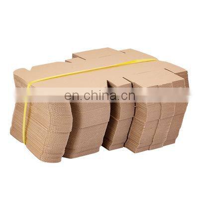 Kraft Folding Mailer Boxes Brown Corrugated Paper Corrugated Board Box for Flower Packing photo-5