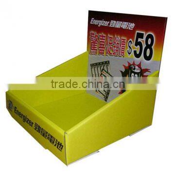 Shop Hot Sale Cardboard Stationery Counter Display/meat Display Counter/pizza Counter Display photo-3