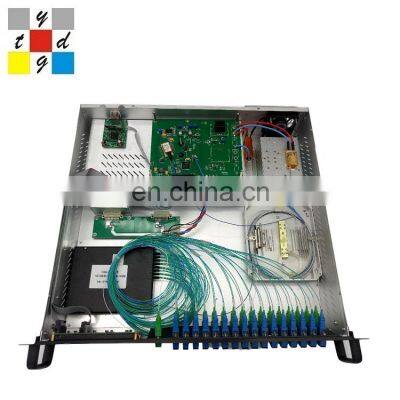 Warranty 3 Years 1550nm CATV EDFA 16 PORT 20DBM With PON WDM Erbium-Doped Fiber CATV Amplifier OPTICAL photo-2