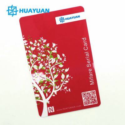 Hot Sale 0.84mm Customized Offset Printing NFC MIFARE Classic 4K Smart RFID Card