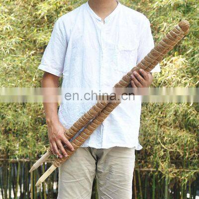 Brand New Wood Decorative Stakes Stand Garden Climber Moss Coco Coir Plant Support Sticks photo-5