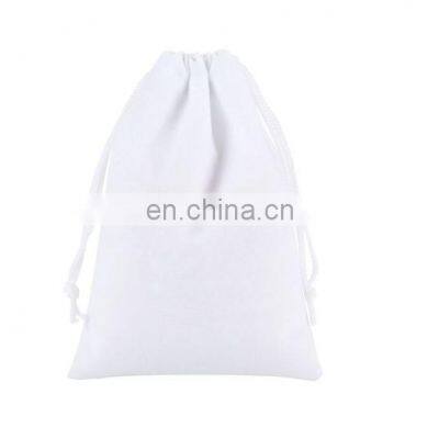 Custom Logo Printed Velvet Jewelry Gift Drawstring Bag Pouch With Logo photo-5