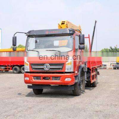 Cheap Brand New Lifting Height 28m Truck Mounted Crane With Cargo Body for Sale