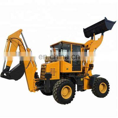 Hengwang HW25-30 new backhoe loader with excavator and loader for sale