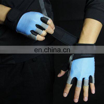 Gym Exercise Custom Adjustable Workout Weighted Training Gloves With Wrist Wraps