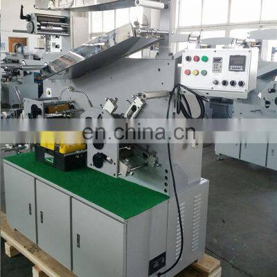 UGS21S 2 PLUS 1 Color Roll to Roll Automatic Fabric Label Flexo Printing Machine, Ribbon Trademark Flexographic Printer photo-2