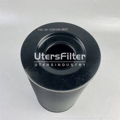 FBXBHX250X10C UTERS Replace Leemin hydraulic oil filter element