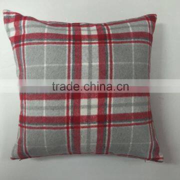 red sofa pillows wool palid cushion cover