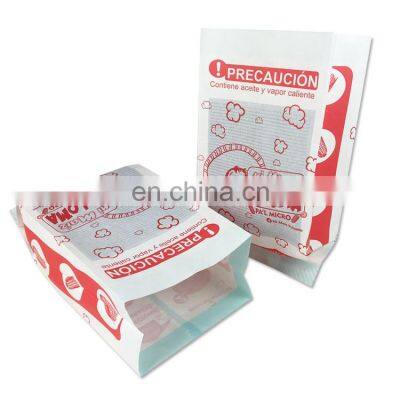 New Technology Factory Price Microwave Popcorn Pouch Waterproof Greaseproof Kraft Paper Bag Heat Seal Offset Printing Gua Weiyi