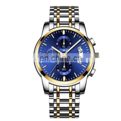 NIBOSI Men Watch Quartz Mens Watches Top Brand Luxury Business Chronograph Sport Watch Men Military Clock Saat Relogio Masculino