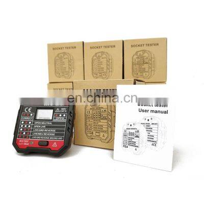 HT-105 Cheap GFCI RCD 110V 220V Socket Outlet Tester Voltage Tester Tester Socket Cpu photo-3