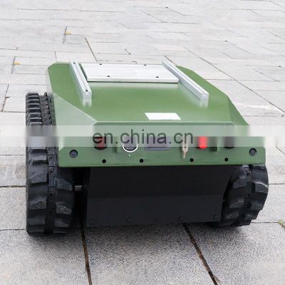 Best seller 100kg payload rc platform remote crawler robot lawn mower electric vehicle