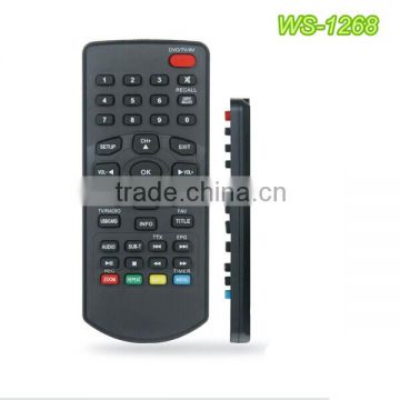 Popular ir dvb player remote control with 37 keys