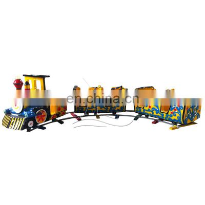 Top sale battery kids mini train animal electric amusement indoor park train