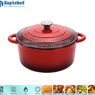 Популярная кухонная посуда на Amazon. Чугунный кастрюльный горшок кухонной посуды